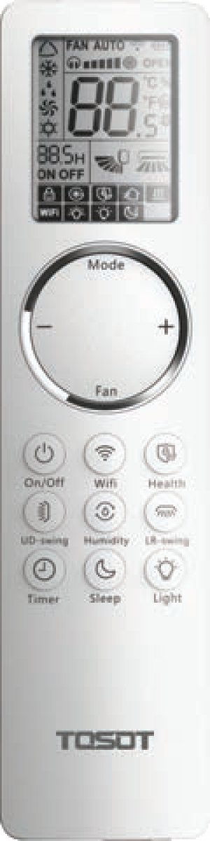 Tosot Clivia T12H-SCW/I/ T12H-SCW/O инверторный
